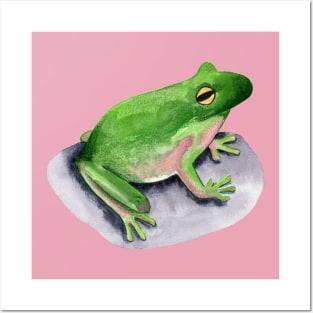 Cute little frog Posters and Art